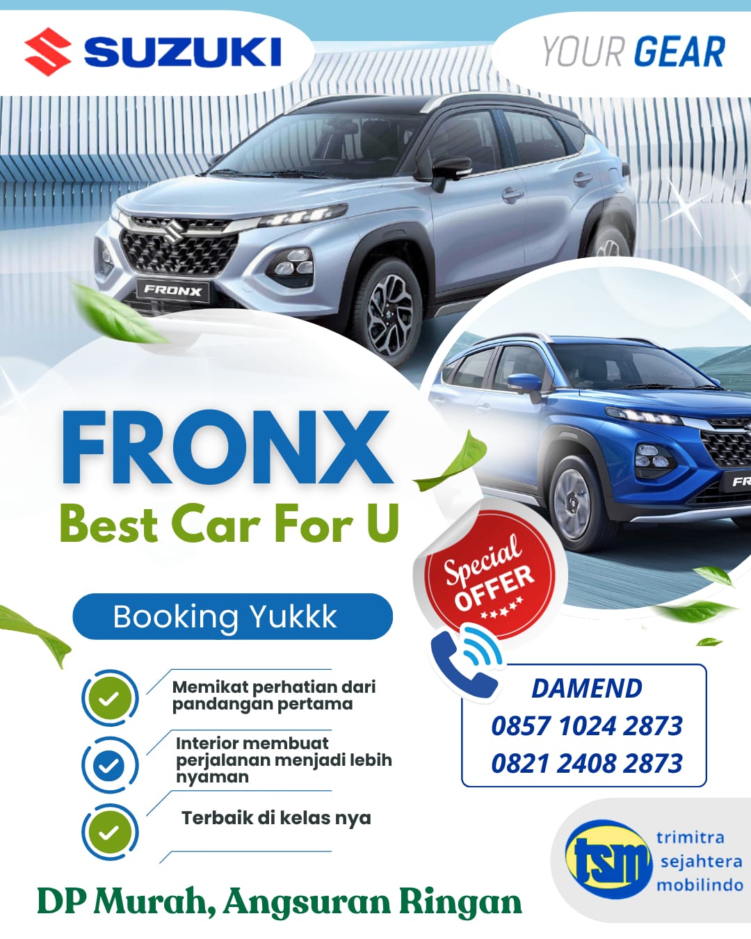 Promo Mobil Suzuki FRONX Terbaru Bekasi Cikarang Karawang