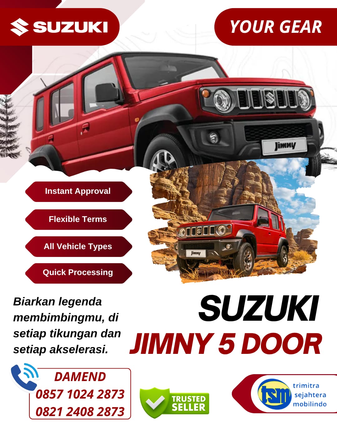 Promo Mobil Suzuki JIMNY Bekasi Cikarang Karawang